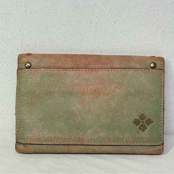 PATRICIA NASH Colli Studded Distressed Wallet
